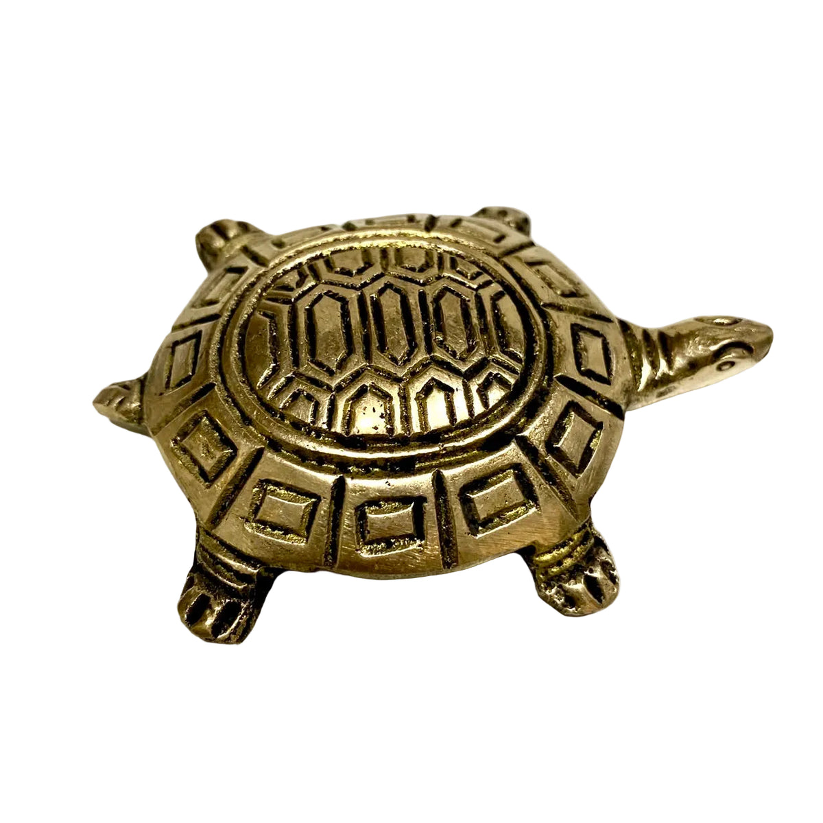 Handcrafted Brass Tortoise Vastu Luck Animal Exclusive Collection By Tamrapatra