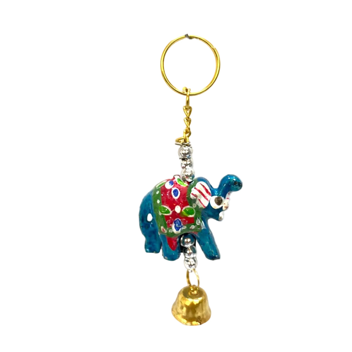 Key Chain Elephant In Various Shades Handcrafted Design Exclusive By Tamrapatra