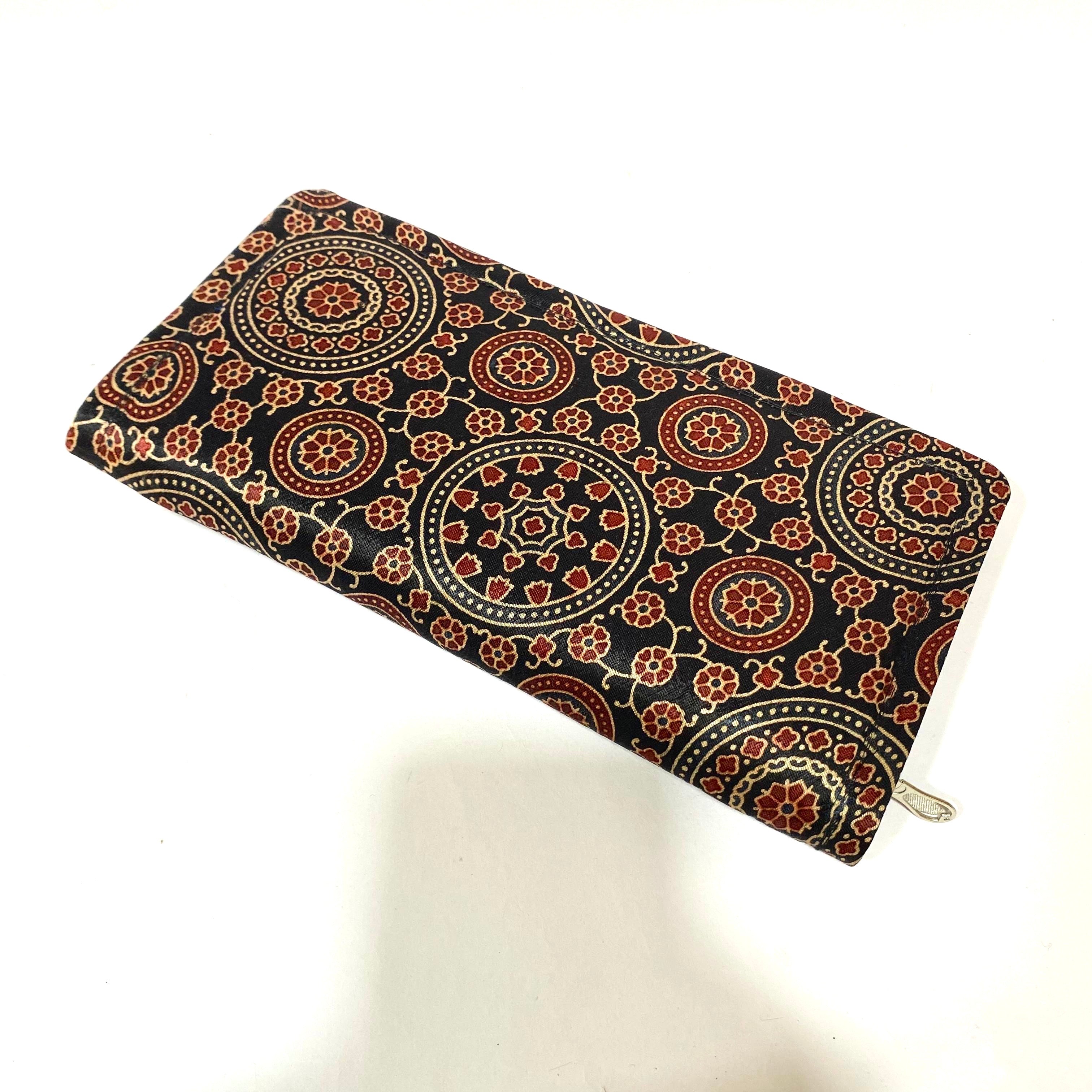 Traditional Indian Print On Purse Clutch For Keeping Your Valuables By Tamrapatra