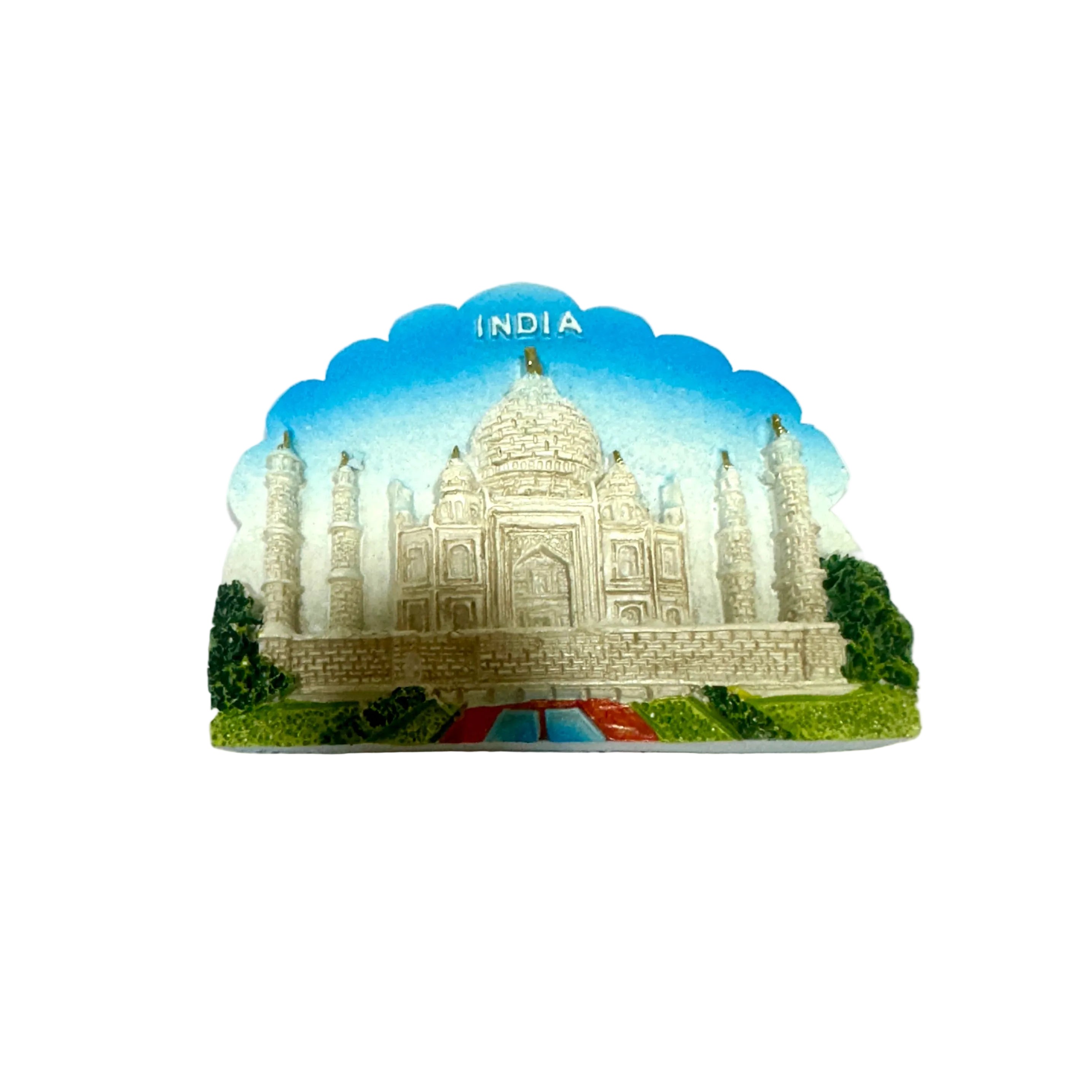 Fridge Magnets Designer Peacock Taj Mahal Rickshaw Kathakali By Tamrapatra