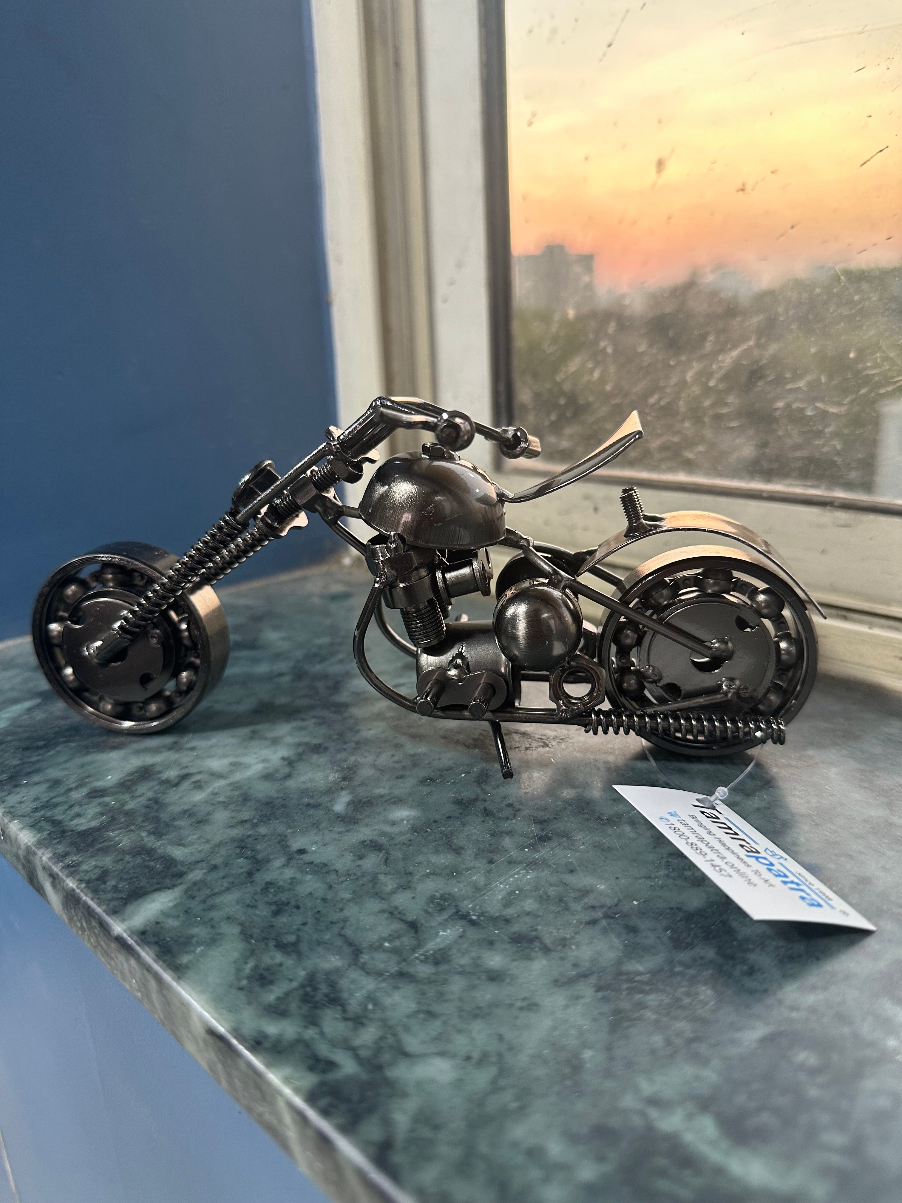 Motorcycle Bikes Solid Iron Ultimate Fan's Collectible Showpiece From Tamrapatra