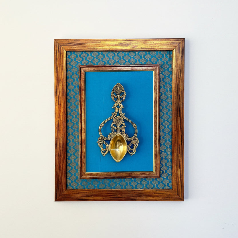Exclusive Spoon Design Handcrafted Brass Frames For Home Office By Tamrapatra