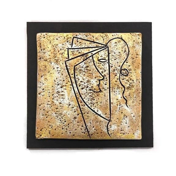 Human Sculptures Abstract Interior Designer Choice Handcrafted Set Of 4 Tamrapatra - Tamrapatra