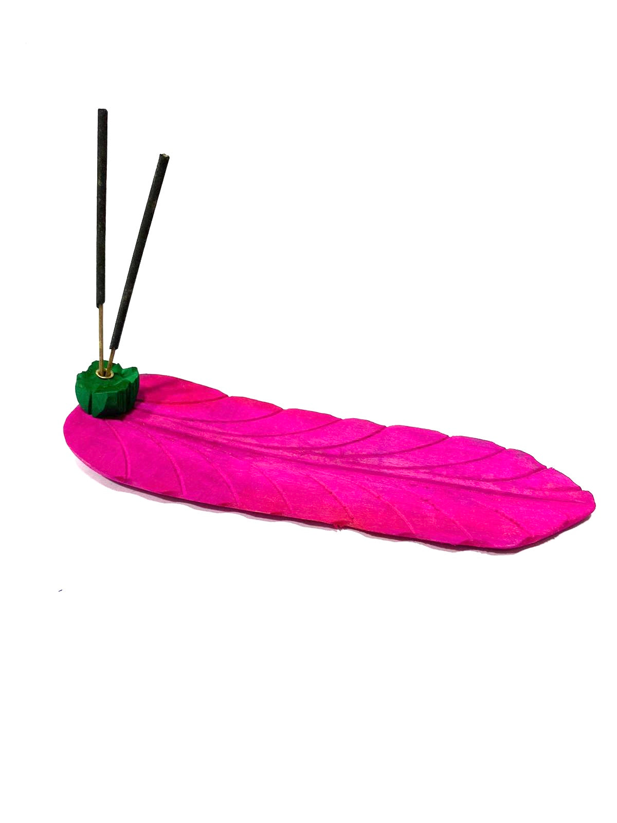 Banana Leaf Incense Stick Holder In Various Shades Exclusively From Tamrapatra