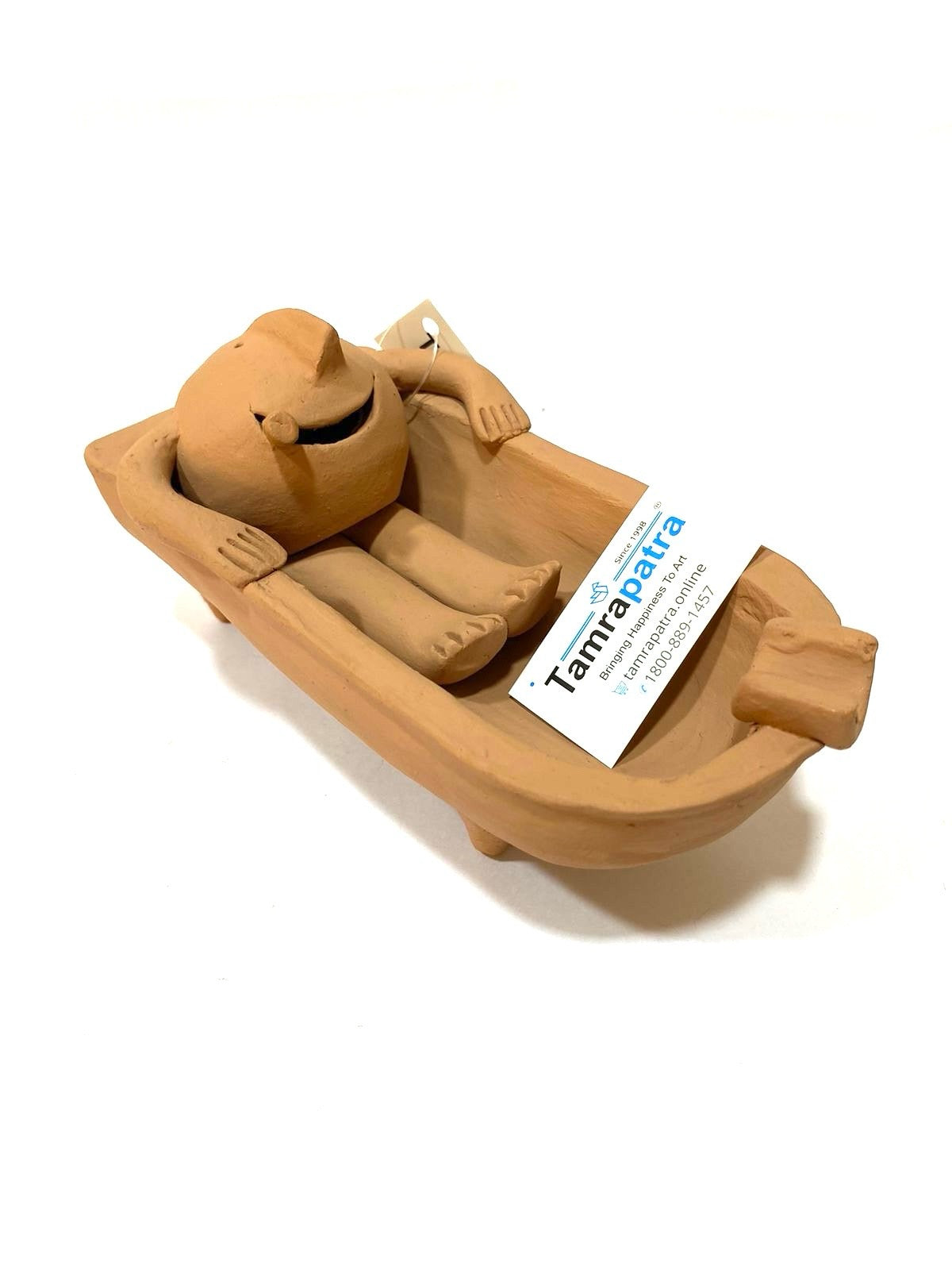 Handmade Exclusive Bath Tub Claymen Series New Shades Available At Tamrapatra