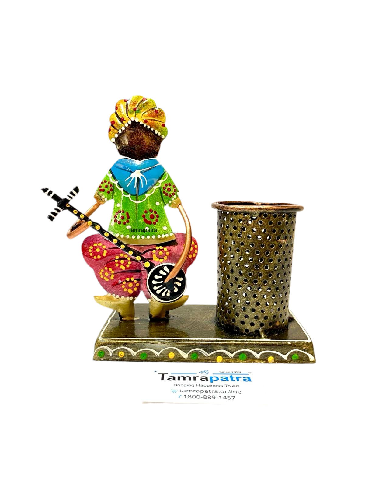 Indian Classic Musician Pen Holder Best Gifting Ideas For Office Tamrapatra