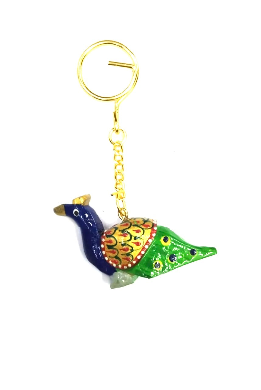 Various Keychains Animal Design With Variety Of Colors Hand Painted By Tamrapatra