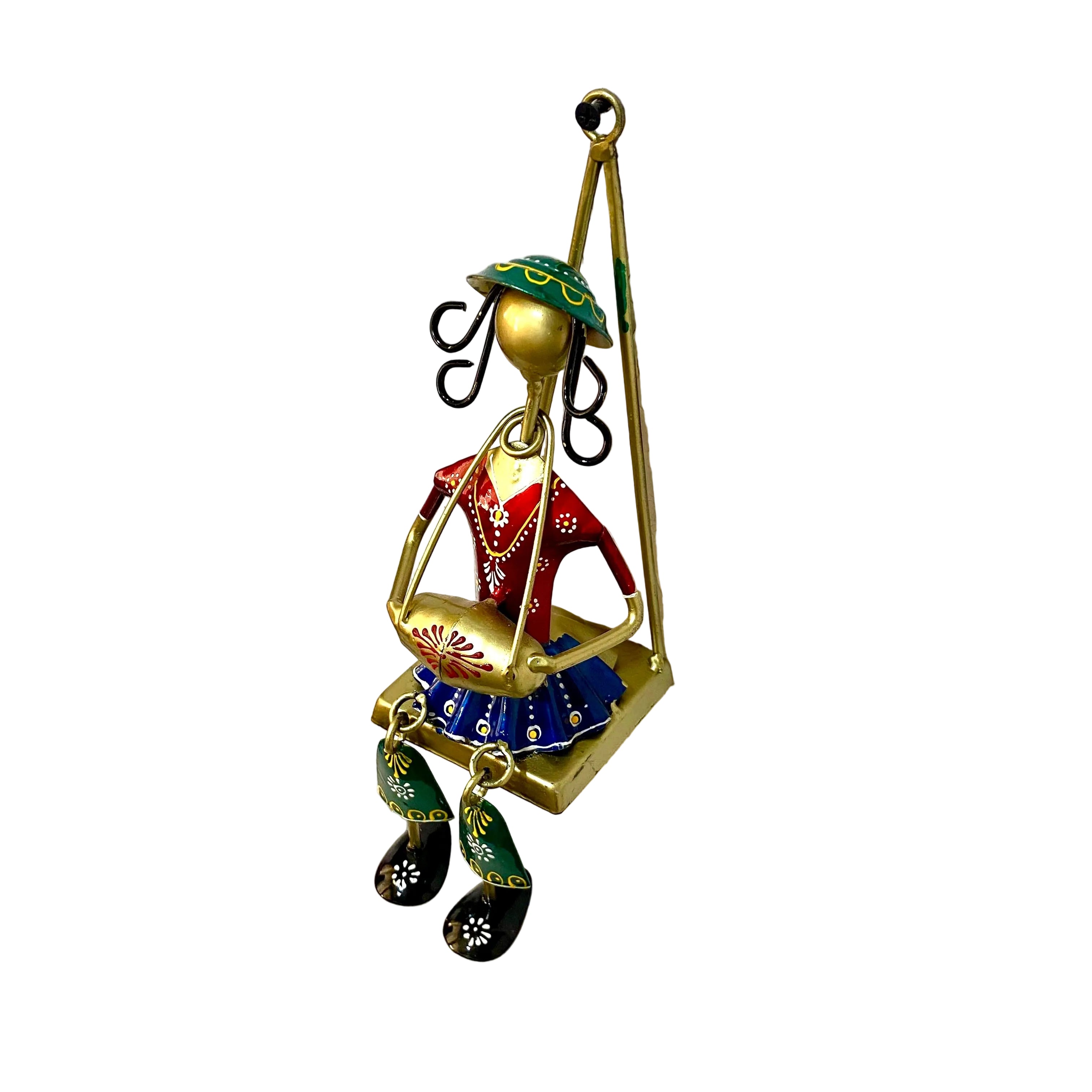 Hanging Musical Lady Wall Hangings Décor Collectible Handicrafts From Tamrapatra