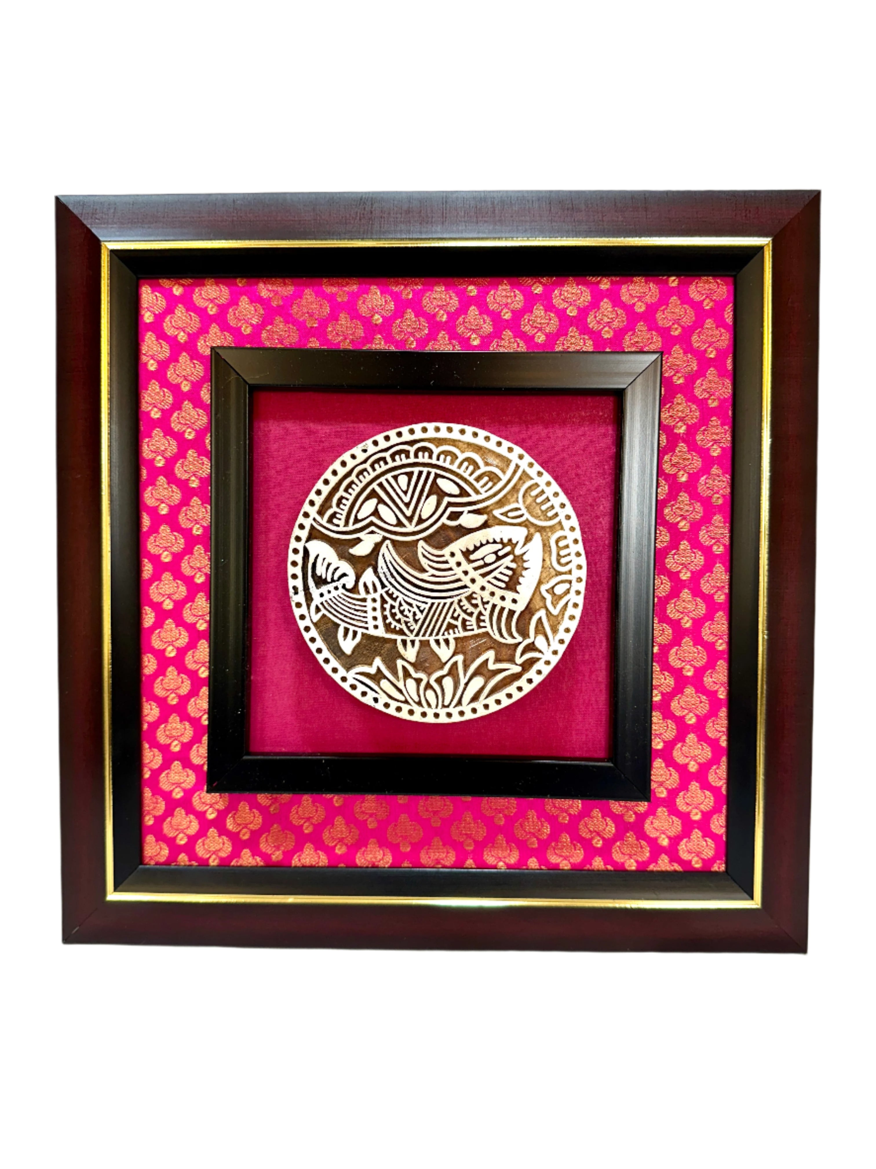 Wooden Block Frames In Intriguing Designs Wall Art Hangings From Tamrapatra