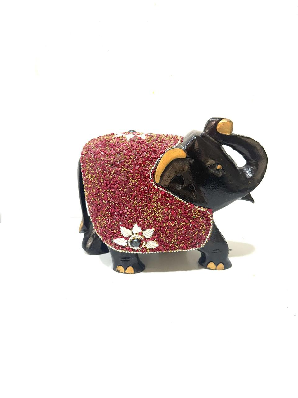 Big Elephants Handcrafted With Gemstones Exclusive Collection From Tamrapatra