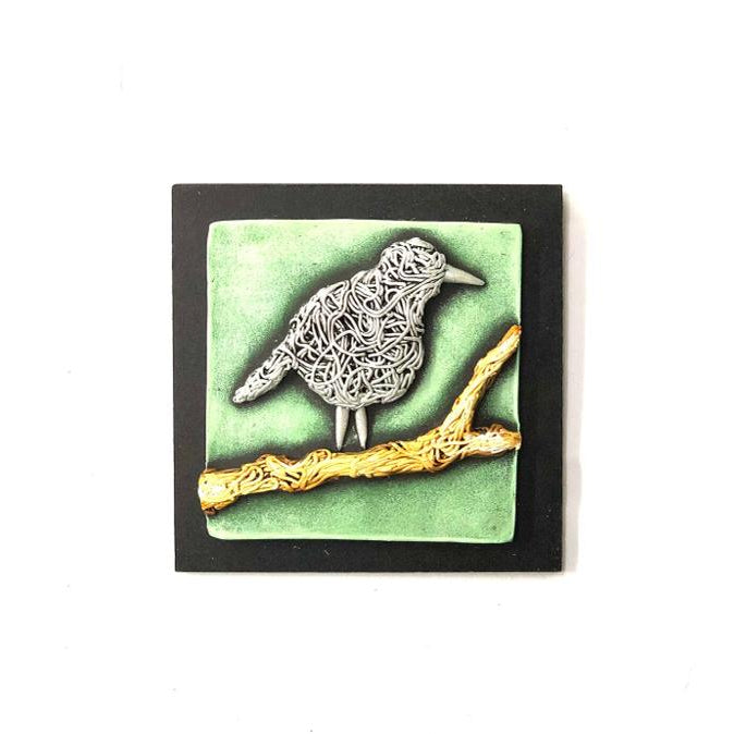 Birds Theme Wall Art Handmade Terracotta Unique Artwork From Tamrapatra - Tamrapatra