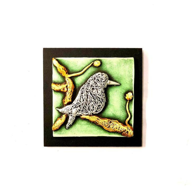 Birds Theme Wall Art Handmade Terracotta Unique Artwork From Tamrapatra - Tamrapatra
