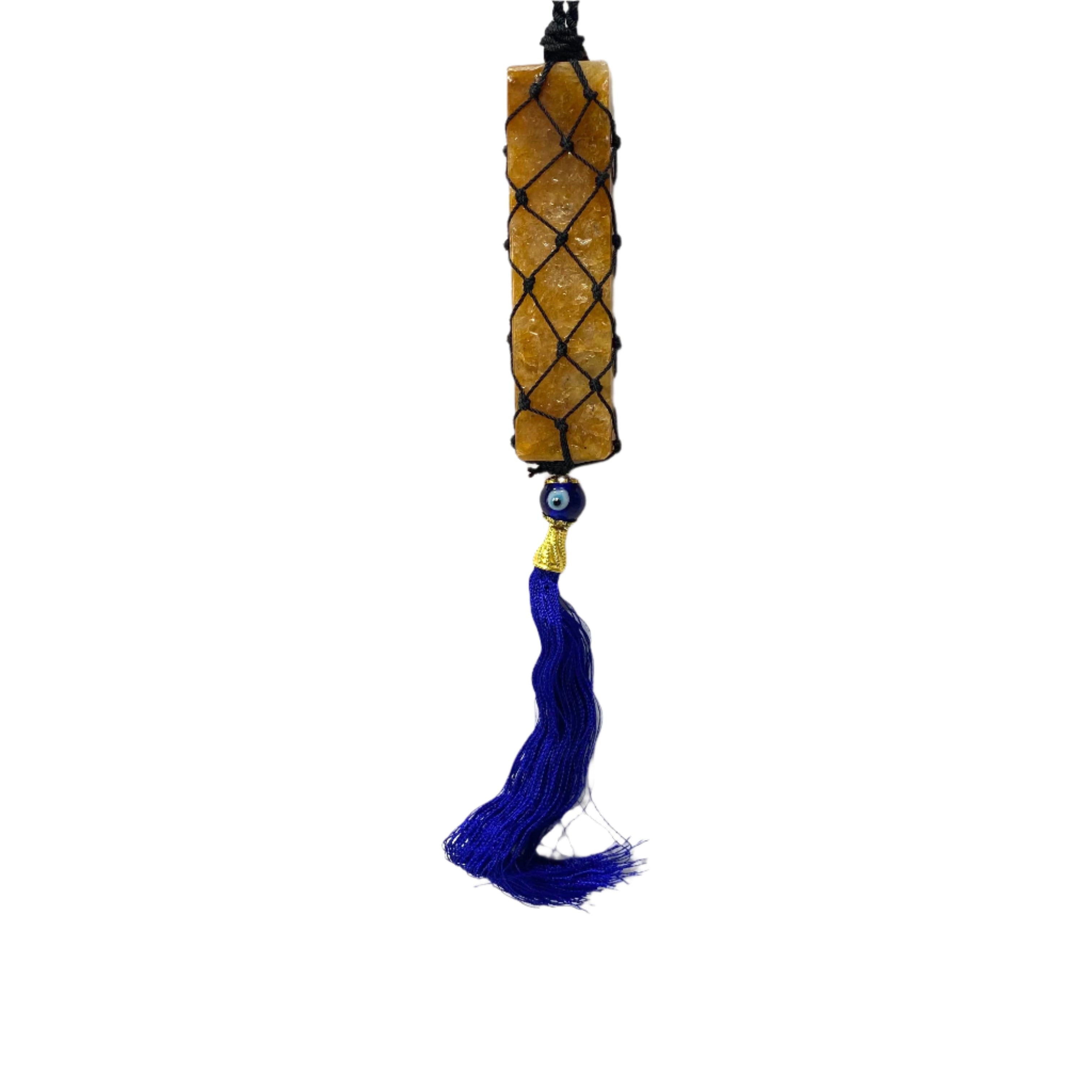 Car Hanger Stone With Evil Eye Attraction & Protection Accessories Tamrapatra