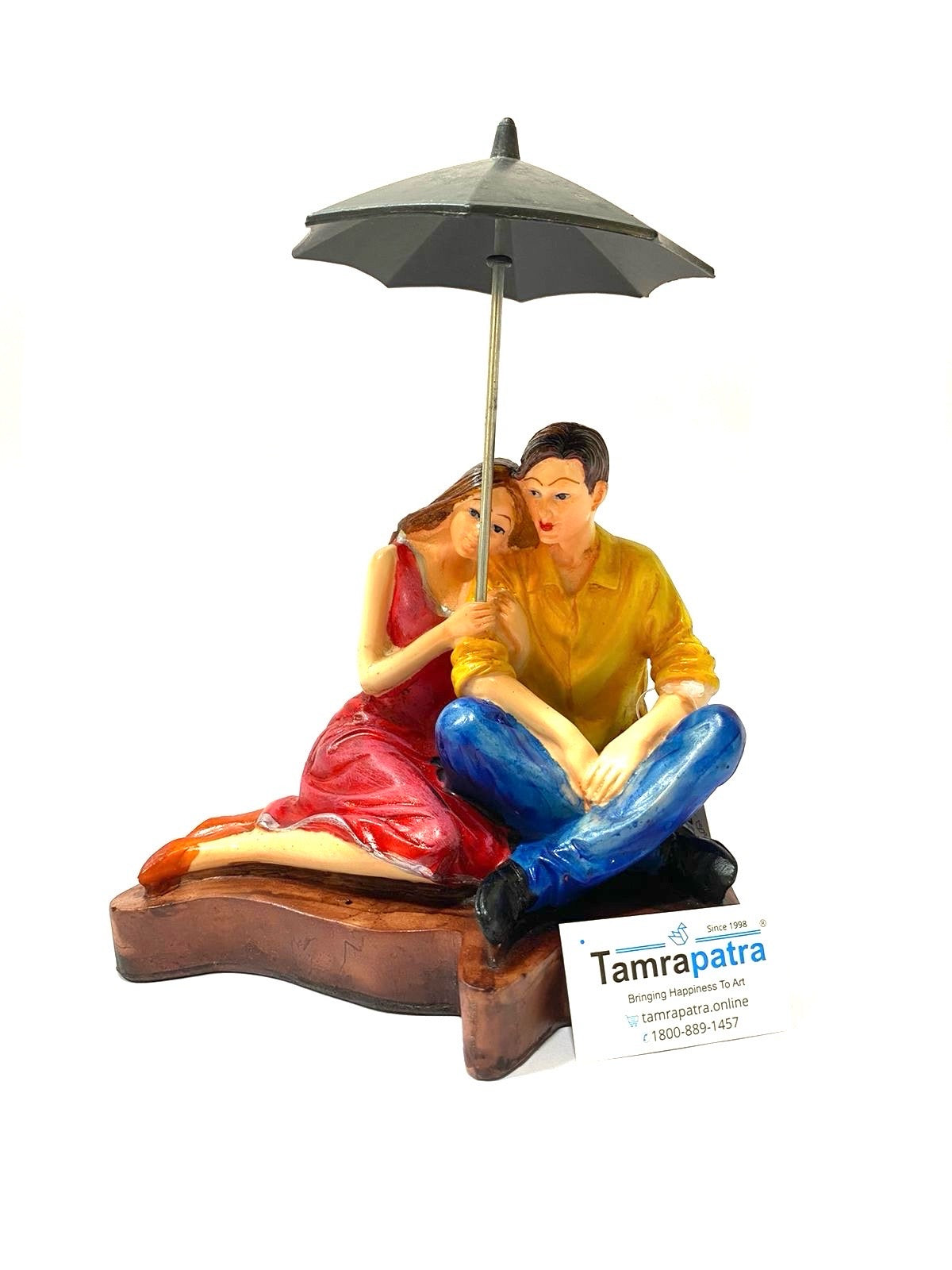 Couple Resin Art Gifts Anniversary Showpiece Marriage Collection By Tamrapatra