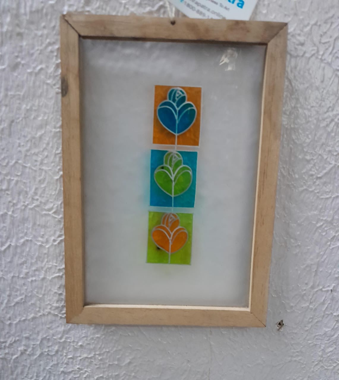 Acrylic Glass Hand Painted Frame Art Gifting Series Wall Art Exclusive By Tamrapatra