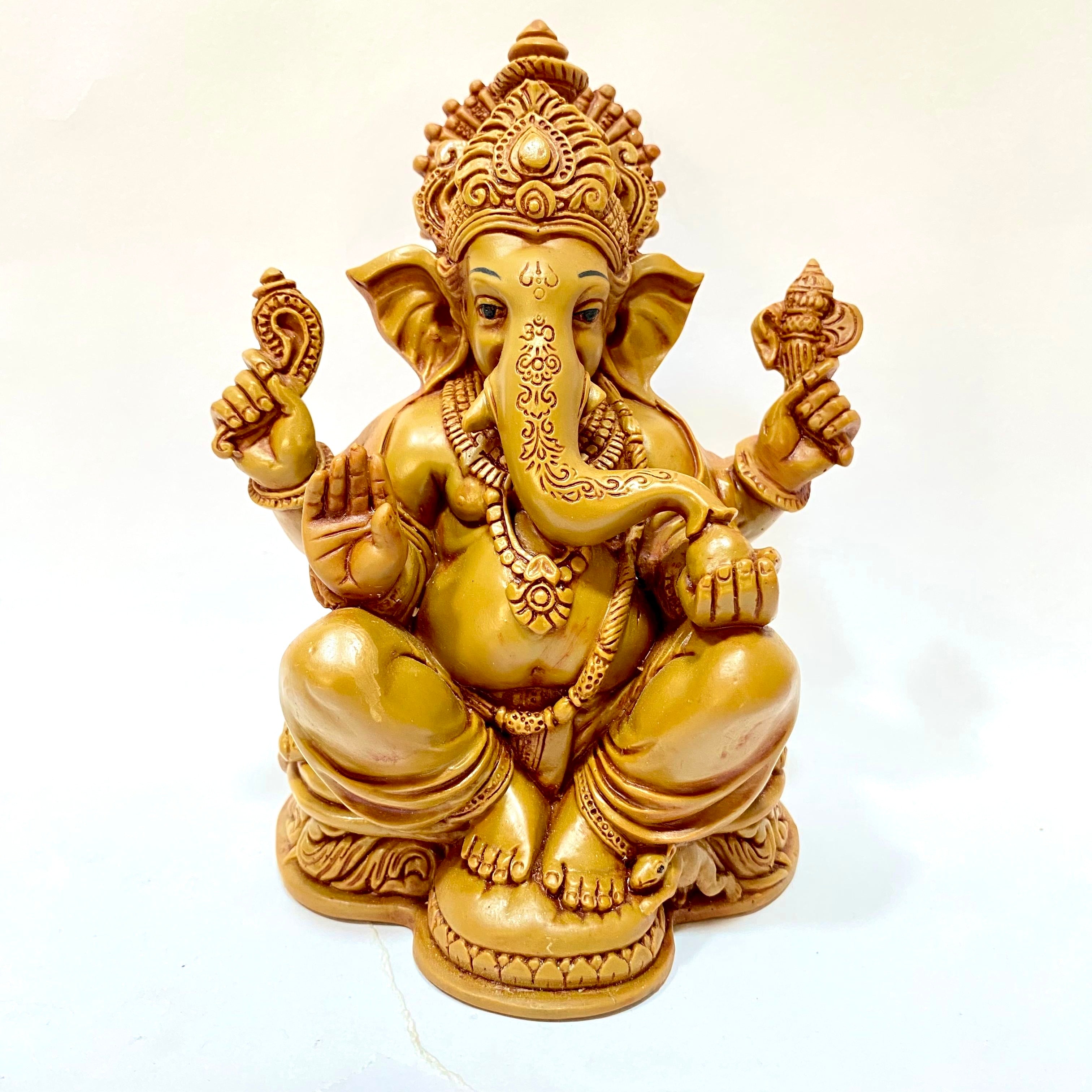 Resin Spiritual Collection "Wooden Effect" Exclusive Artwork From Tamrapatra