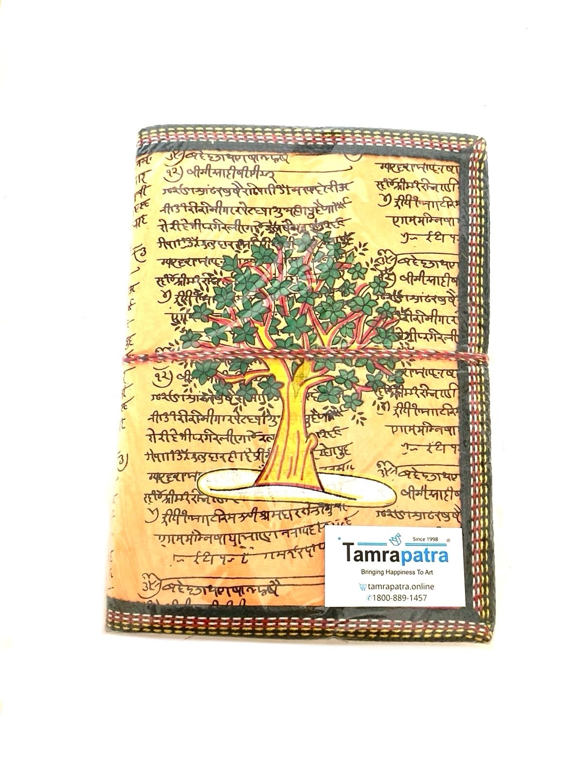 Indian Handcrafted Books Diary Recycled Handmade Paper Size XL Tamrapatra