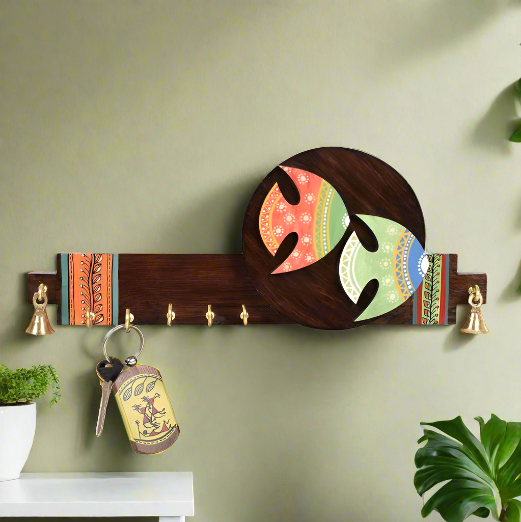 Largest Collection Of Beautiful Fish Key Holder Cum Wall Décor By Tamrapatra