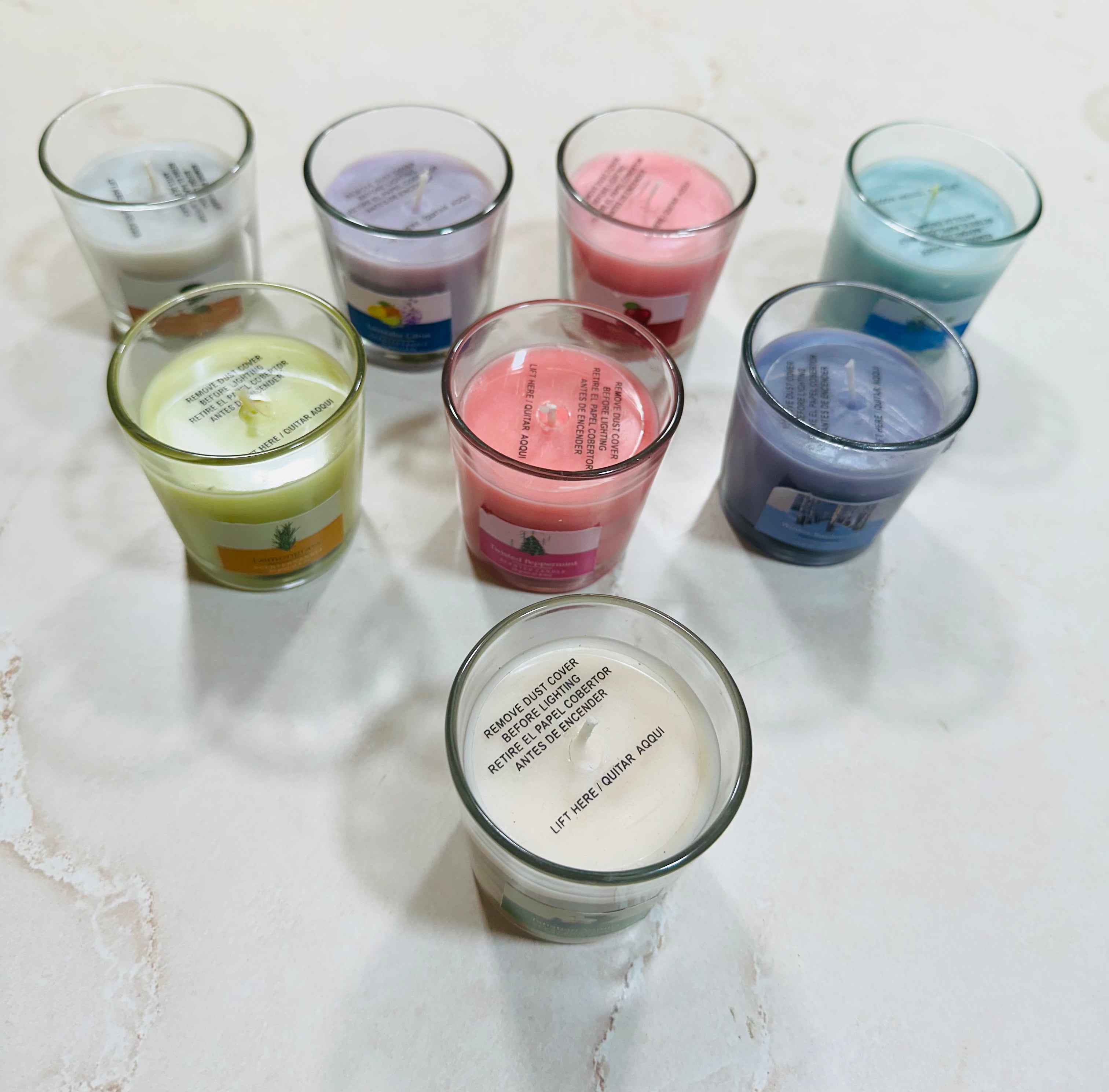 Glass Scented Candles Aromatic In Various Fragrance Exclusively Available From Tamrapatra