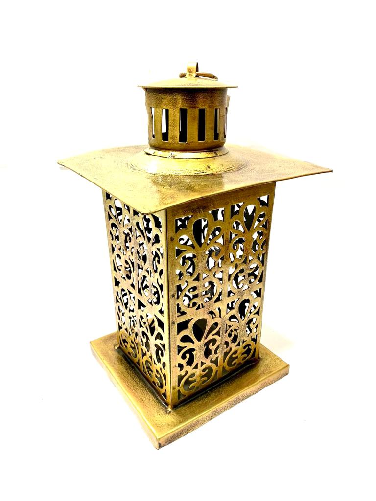Showcase Traditional Lanterns Home Décor Light Candle Handicrafts By Tamrapatra