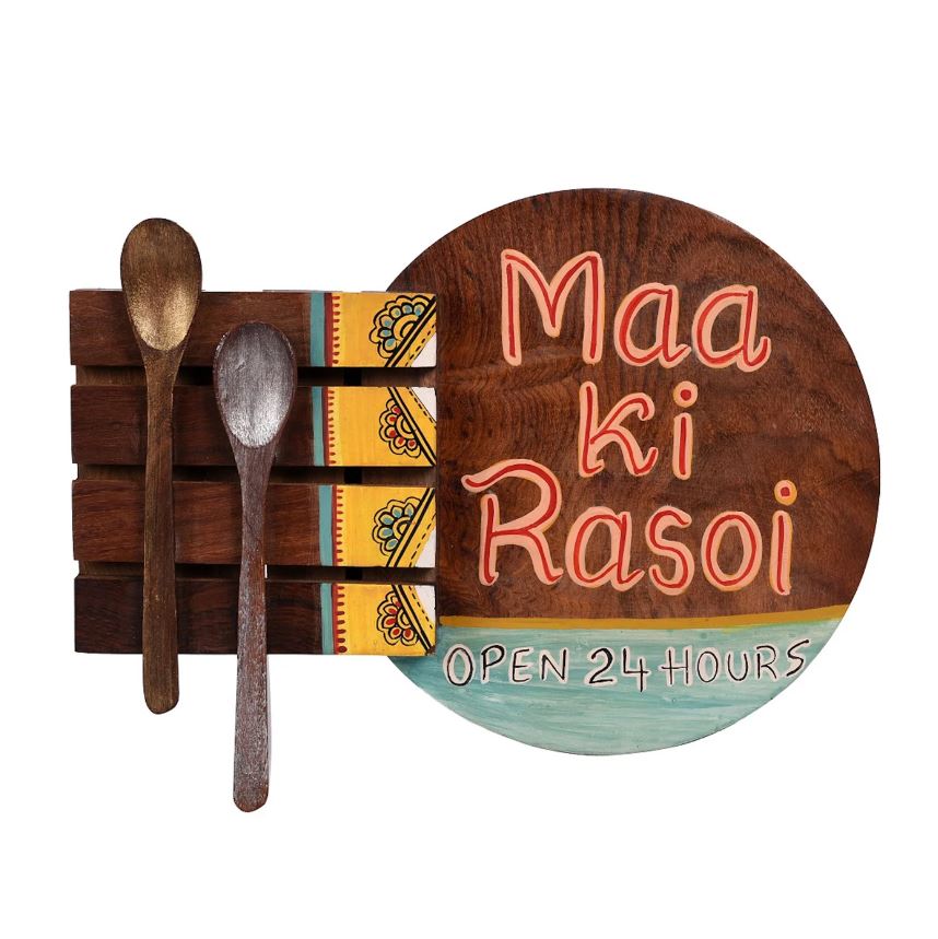 Mother Special Series Maa Ki Rasoi Wall Hanging Kitchen Décor Gifts By Tamrapatra