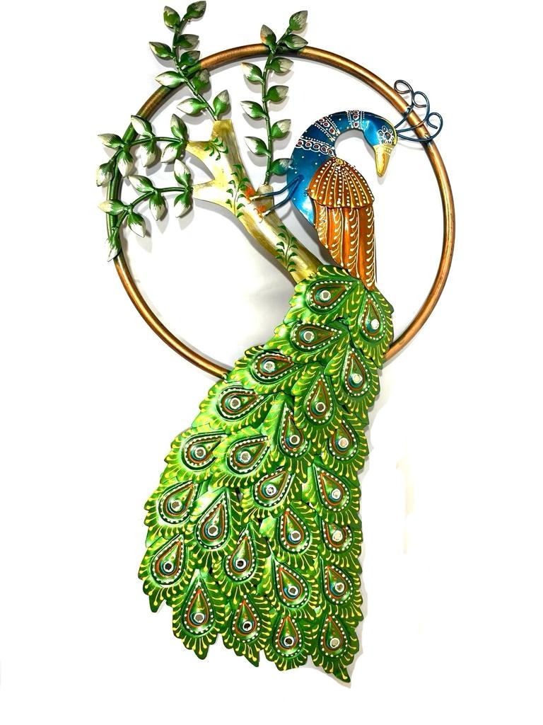 Wall Ring Peacock Wall Décor Metal Artwork Home Design Ideas By Tamrapatra