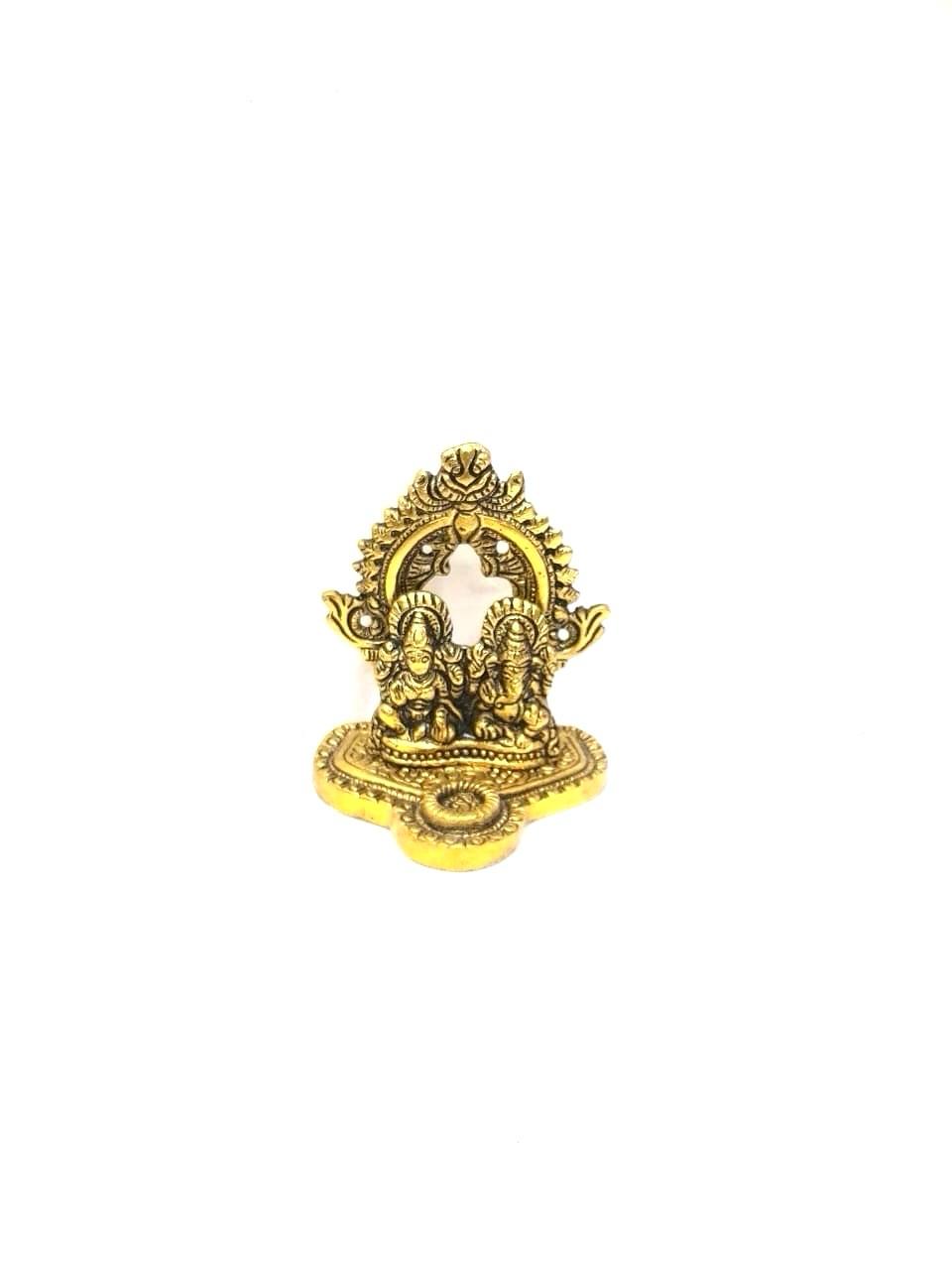 Ganesha Lakshmi Jharokha New Design Gifts Décor Handcrafted Metal Tamrapatra