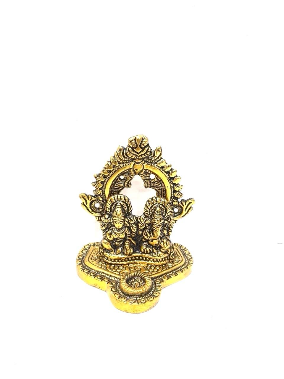 Ganesha Lakshmi Jharokha New Design Gifts Décor Handcrafted Metal Tamrapatra