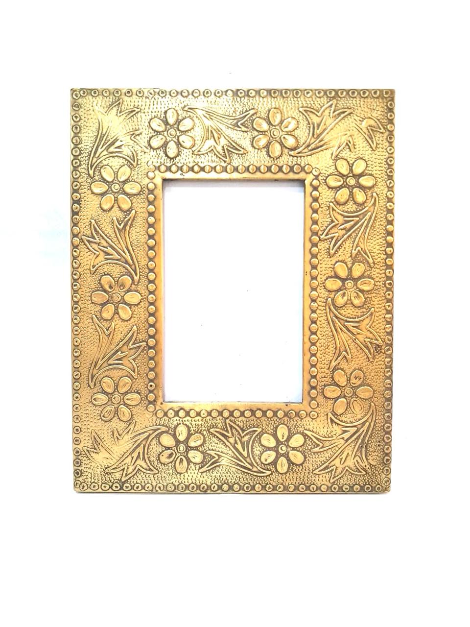 Brass Designed Photo Frames Antique Collection To Store Memories By Tamrapatra