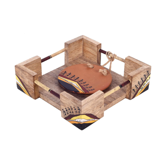 Wooden Carving Napkin Tissue Holder Tableware Kitchen Utilities Tamrapatra - Tamrapatra