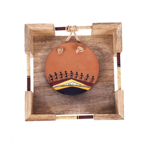 Wooden Carving Napkin Tissue Holder Tableware Kitchen Utilities Tamrapatra - Tamrapatra