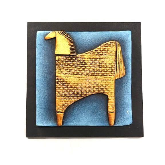 Animal Designs Handcrafted Terracotta Plates Creations Set Of 4 By Tamrapatra - Tamrapatra