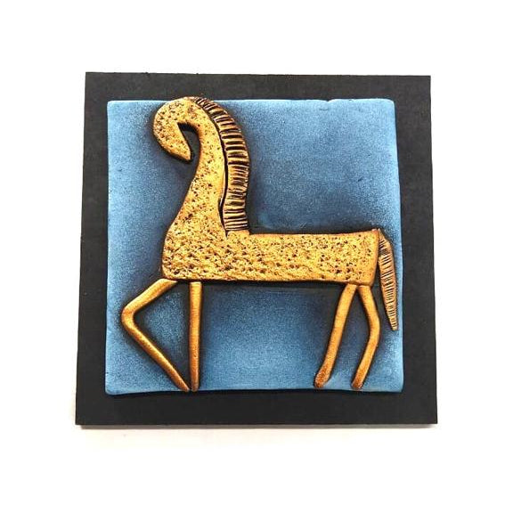 Animal Designs Handcrafted Terracotta Plates Creations Set Of 4 By Tamrapatra - Tamrapatra