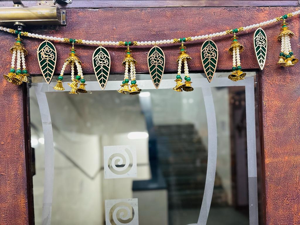 Traditional Hangings Toran Decoration For Home Office Exclusively From Tamrapatra