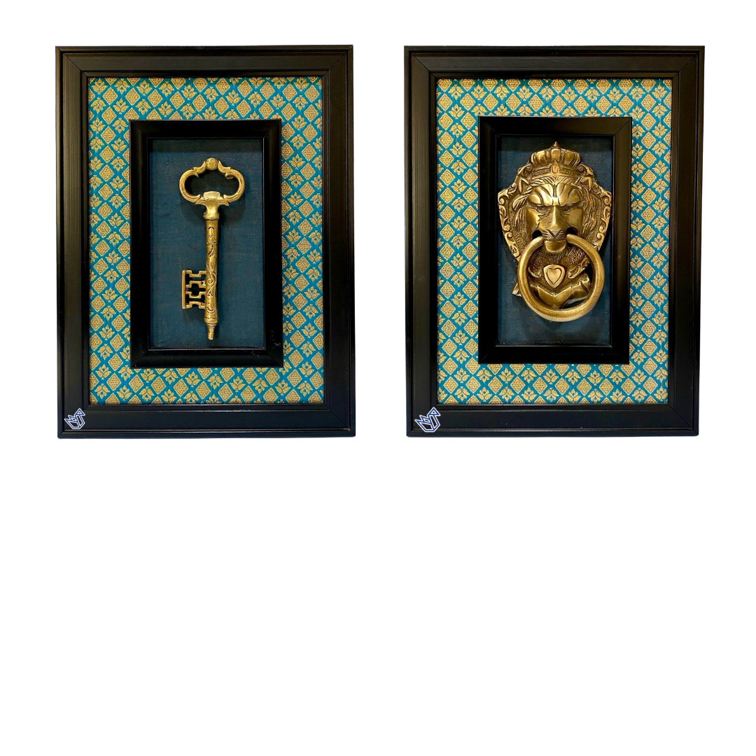 Brass Frames In Attractive Designs Handcrafted Vintage Wall Decor By Tamrapatra