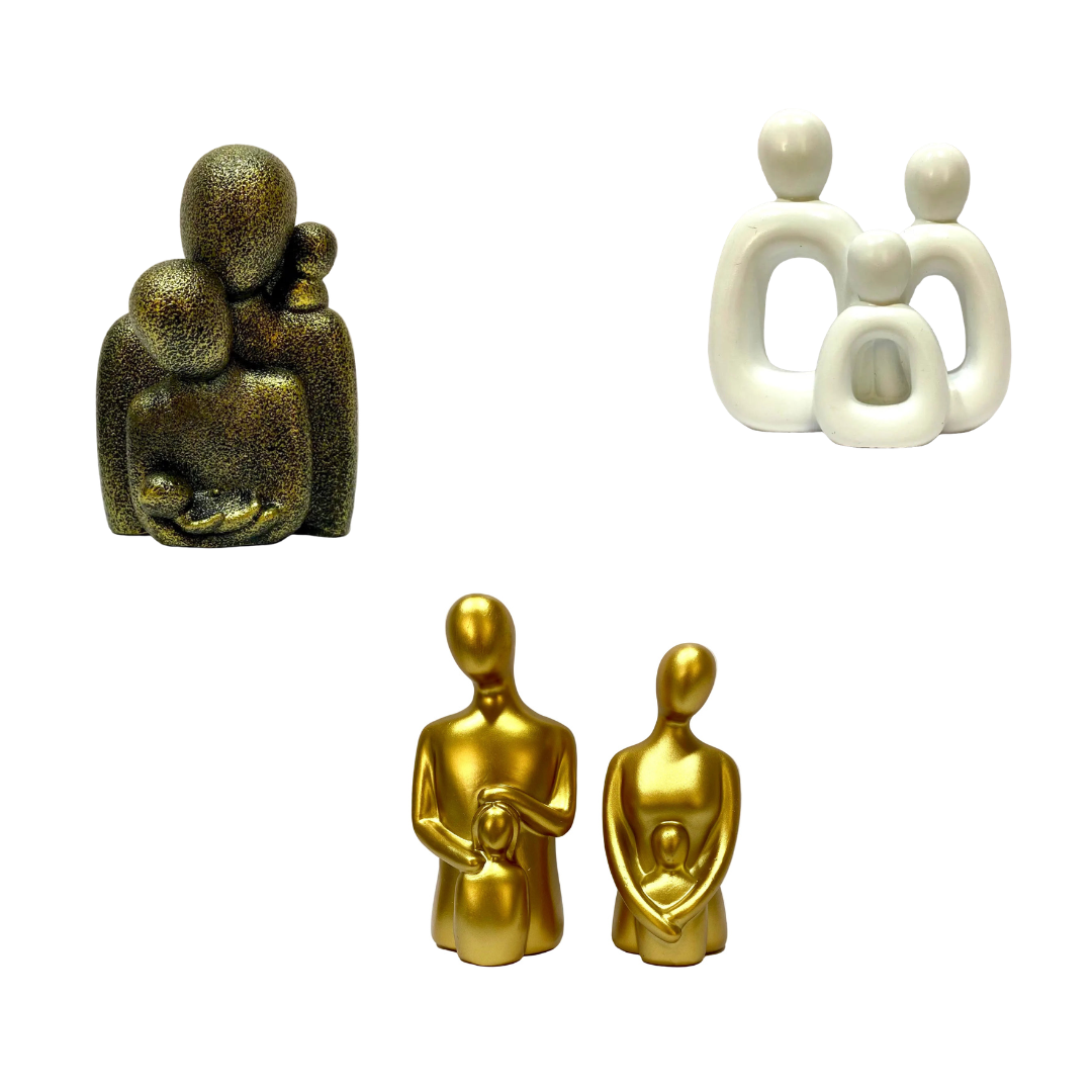 Couple Family On Modern Statue Of Love Masterpiece Various Shades By Tamrapatra - Tamrapatra