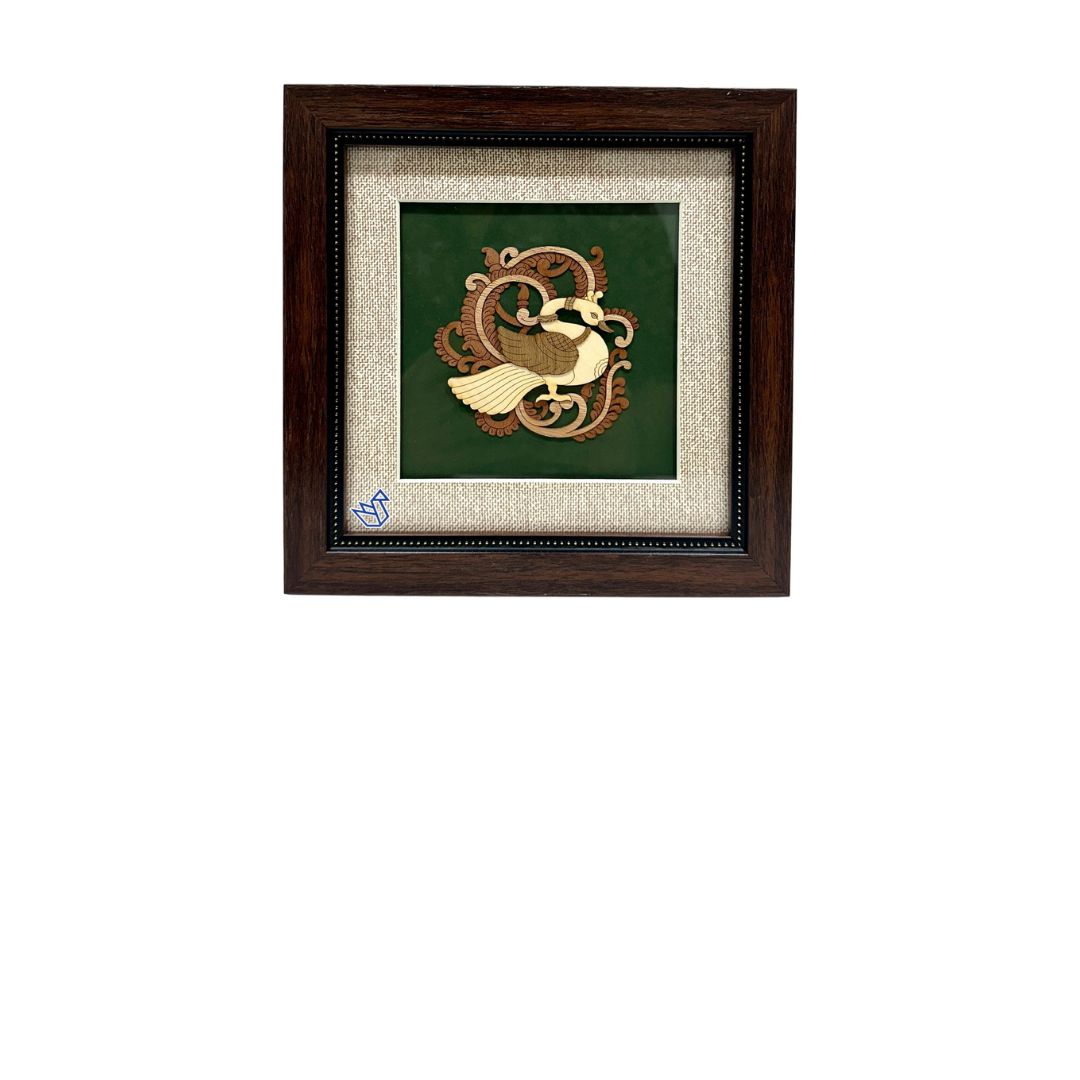 New Swan Wooden 3D Artistic Frames Hangings Exclusively By Tamrapatra