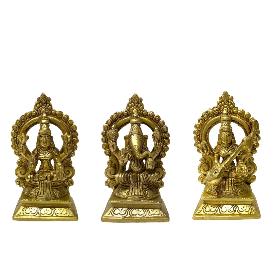 Ganesh Lakshmi Brass Arch Design New Handcrafted Designs From Tamrapatra