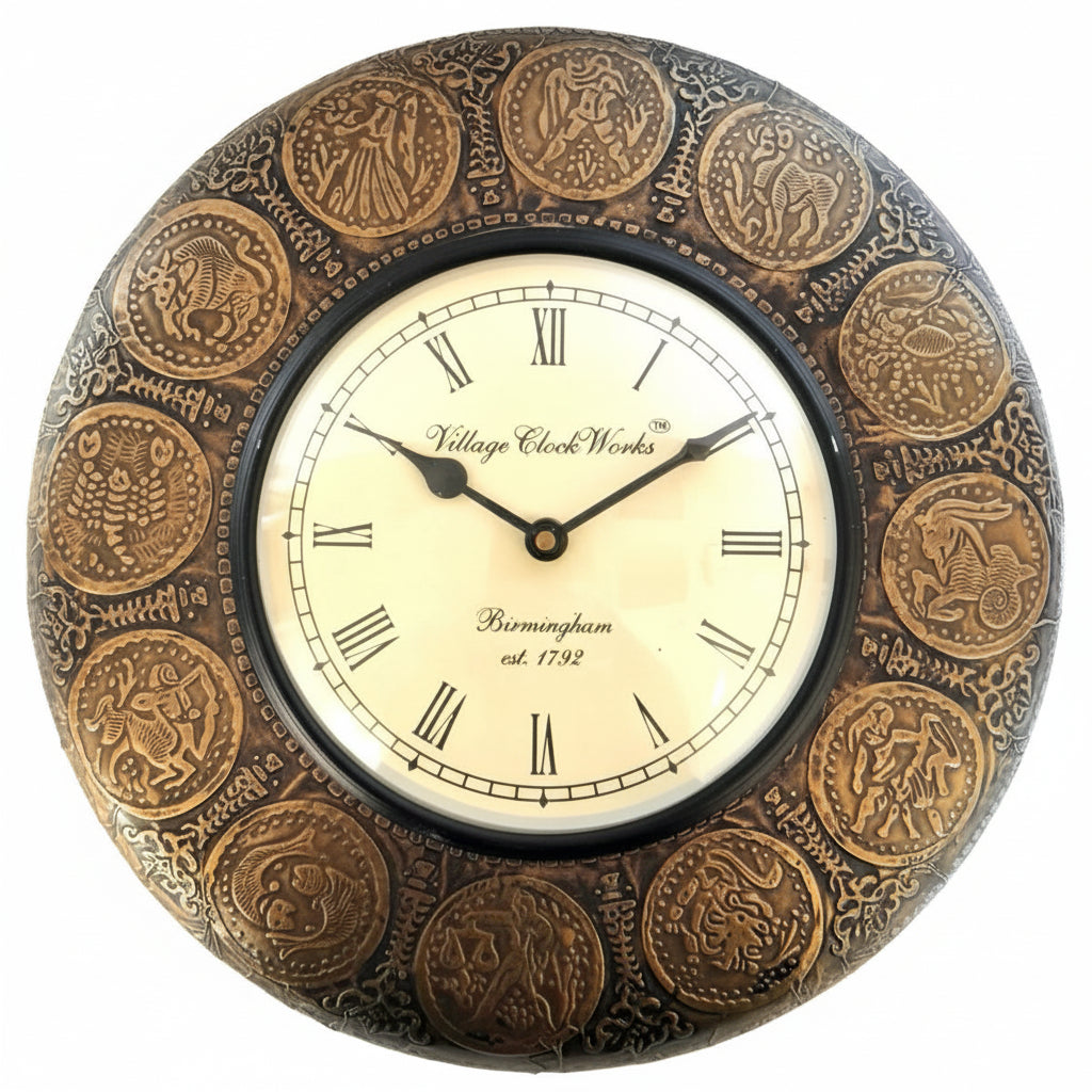 Classic Floral Theme Wall Clock For Suits Every Corner Of Your Space Tamrapatra - Tamrapatra