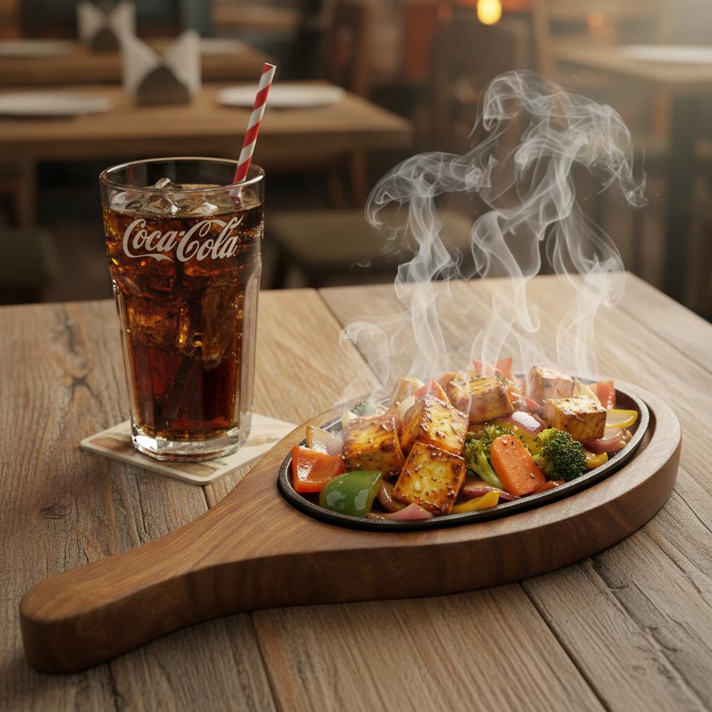 Wooden Sizzler Platters Serving In Luxurious Lifestyle Way Exclusive At Tamrapatra