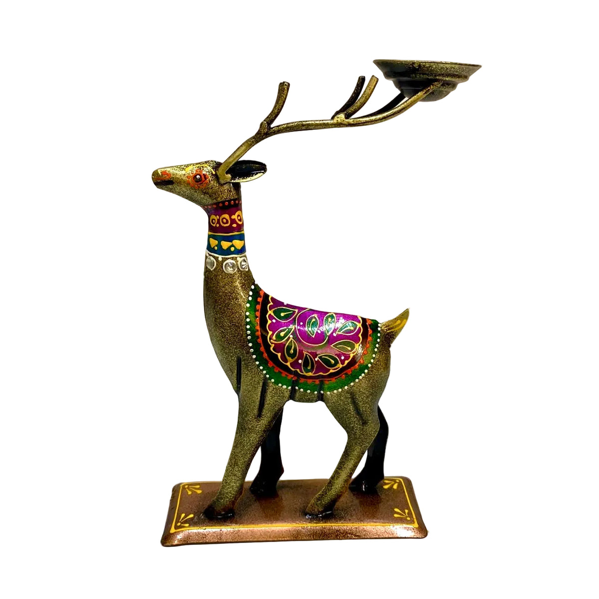 Metal Deer Crane Pair Exclusive Range Of Birds Home Décor Handcrafted By Tamrapatra