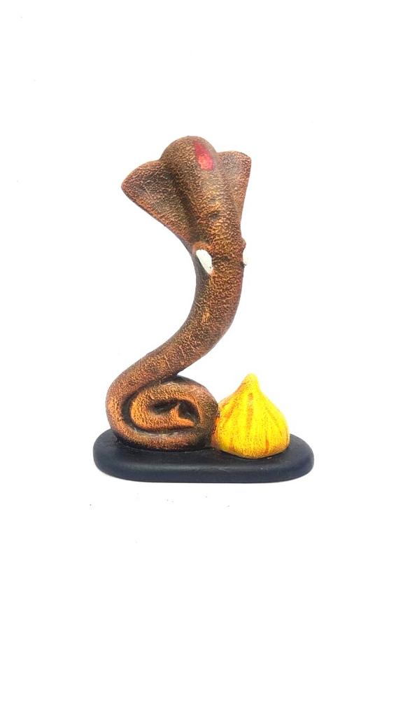 Modak Ganesha Resin Handcrafted Spiritual Figurines Collectible By Tamrapatra