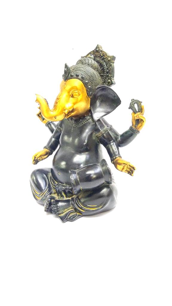 Ganesha Antique Finish Resin Collection Largest Handcrafted Collection Tamrapatra
