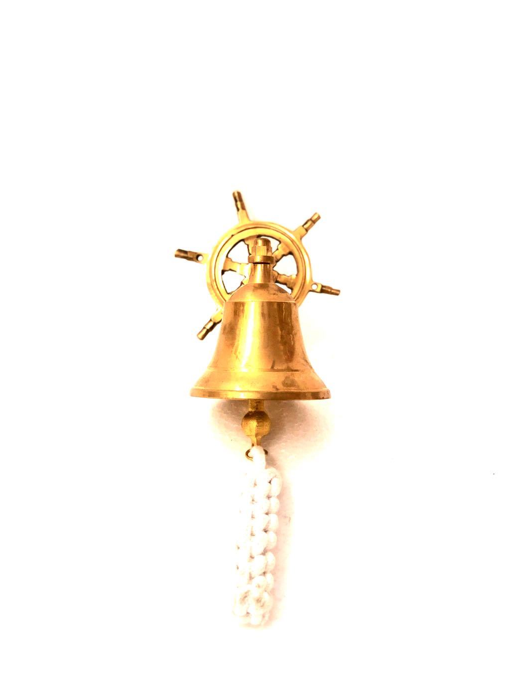 Brass Bell For Wall Hanging Door & Temple Melody Tamrapatra - Tamrapatra