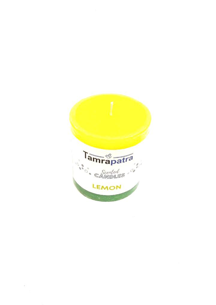 Aroma Pillar Candles In Various Scents Spread Abundant Fragrance From Tamrapatra