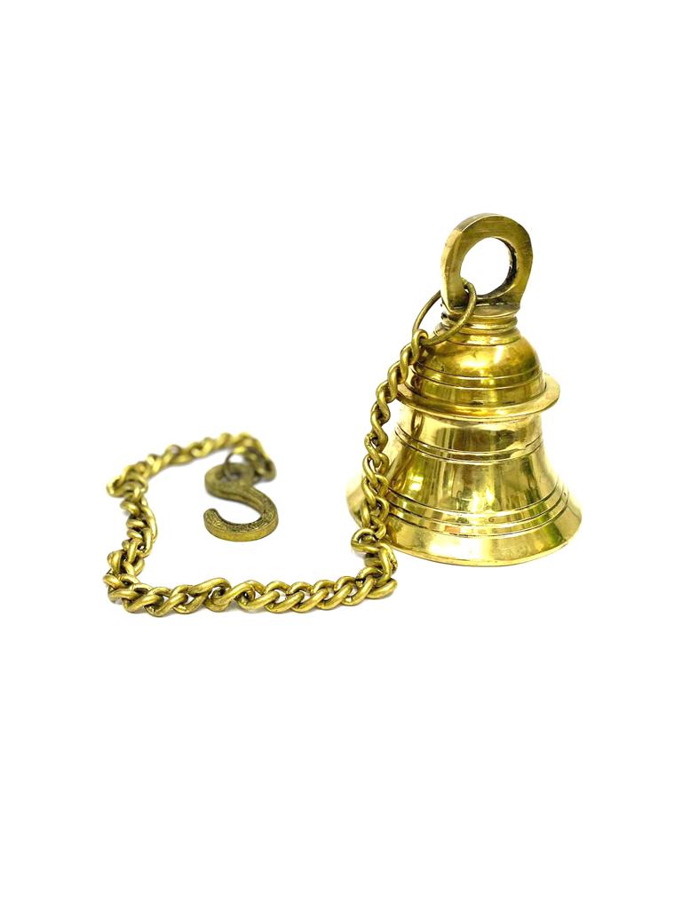 Brass Bells Hangings For Temple Pooja Room Auspicious Décor From Tamrapatra