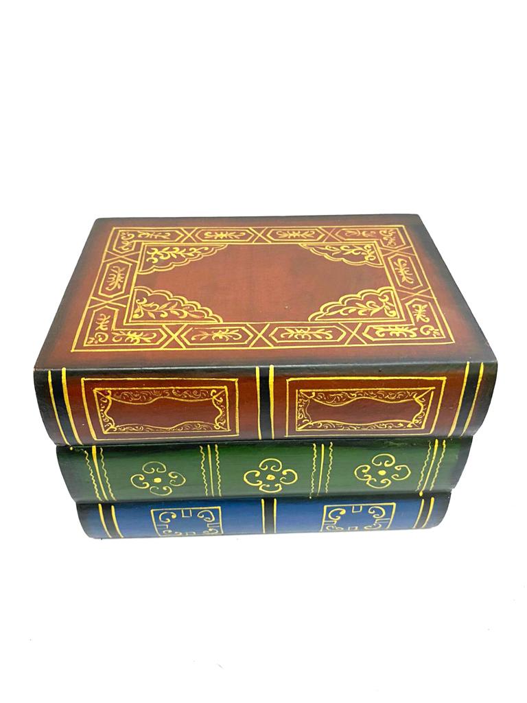 Book Lovers Style Storage Box Showcase Vintage Collectible Exclusive At Tamrapatra