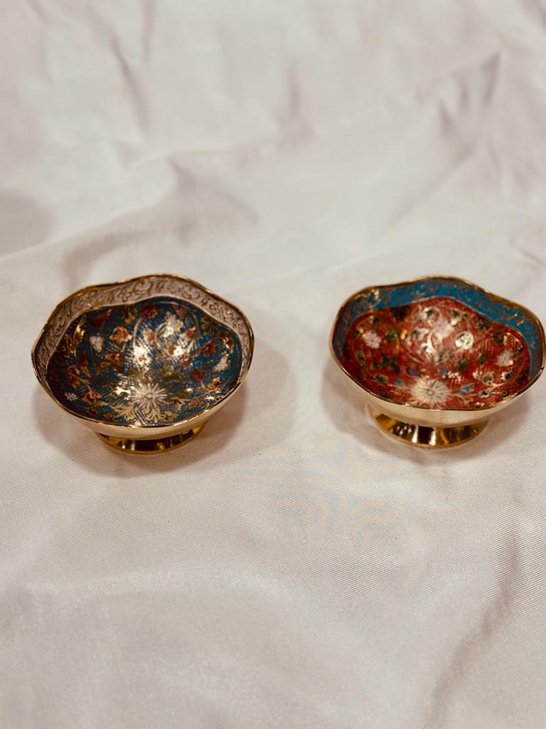 Brassware Serving In Royal Traditional Style Exclusive Bowls Designs By Tamrapatra