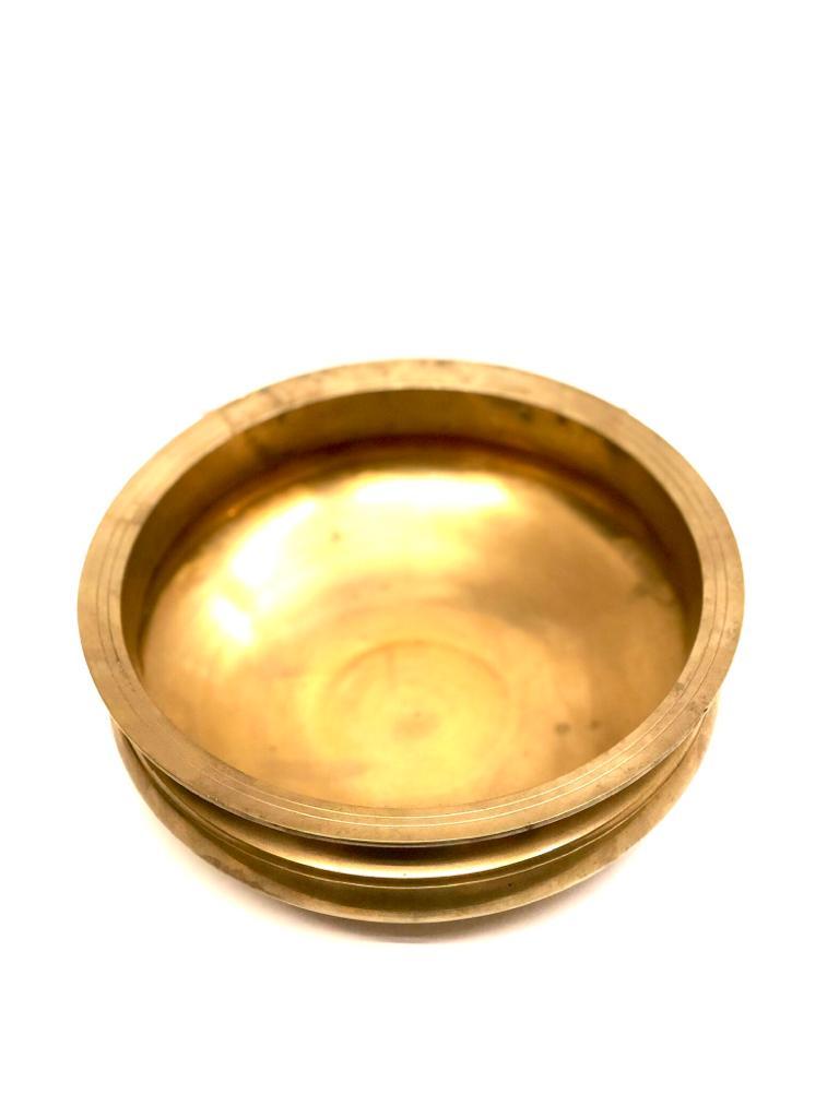 Attractive Heavy Brass Urli For Floating Flowers & Candles Utility Décor Tamrapatra - Tamrapatra