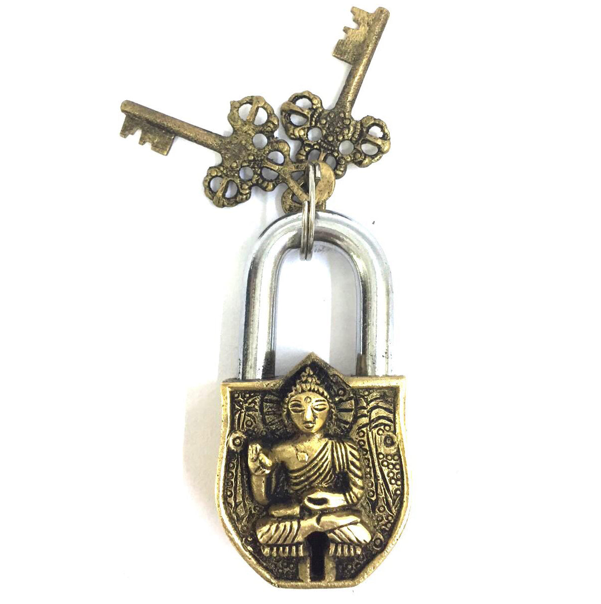 Antique Premium Quality Brass Locks Designed Handicrafts Must Buy Tamrapatra - Tamrapatra